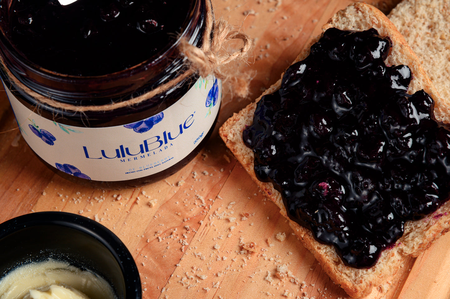 Mermelada de blueberry con azúcar 🫐✨ 320g