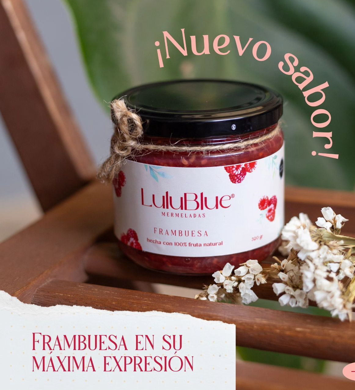Mermelada de frambuesa con azúcar 🍯✨