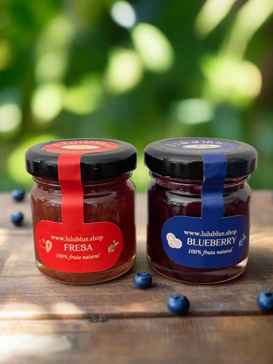 Kit de 4 mini mermeladas 🫐🌺